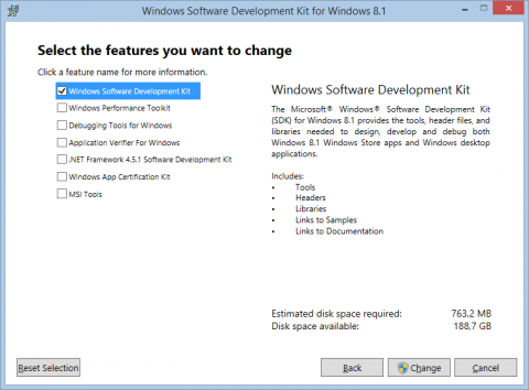Microsoft windows sdk for windows 8